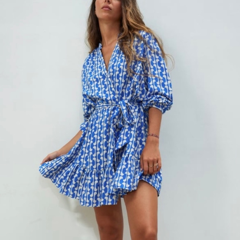 Zara Printed Mini Dress